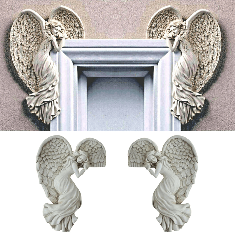 Ornamento creativo dell'angelo del risveglio