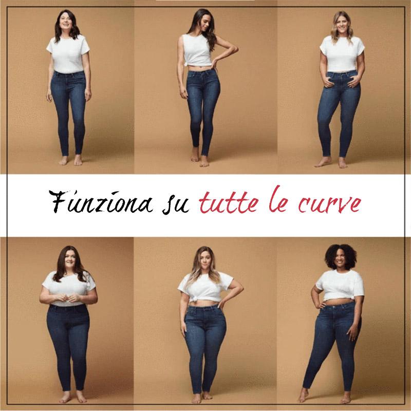 Leggings di jeans dalla vestibilità perfetta