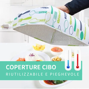 Coperture Cibo Riutilizzabile e Pieghevole