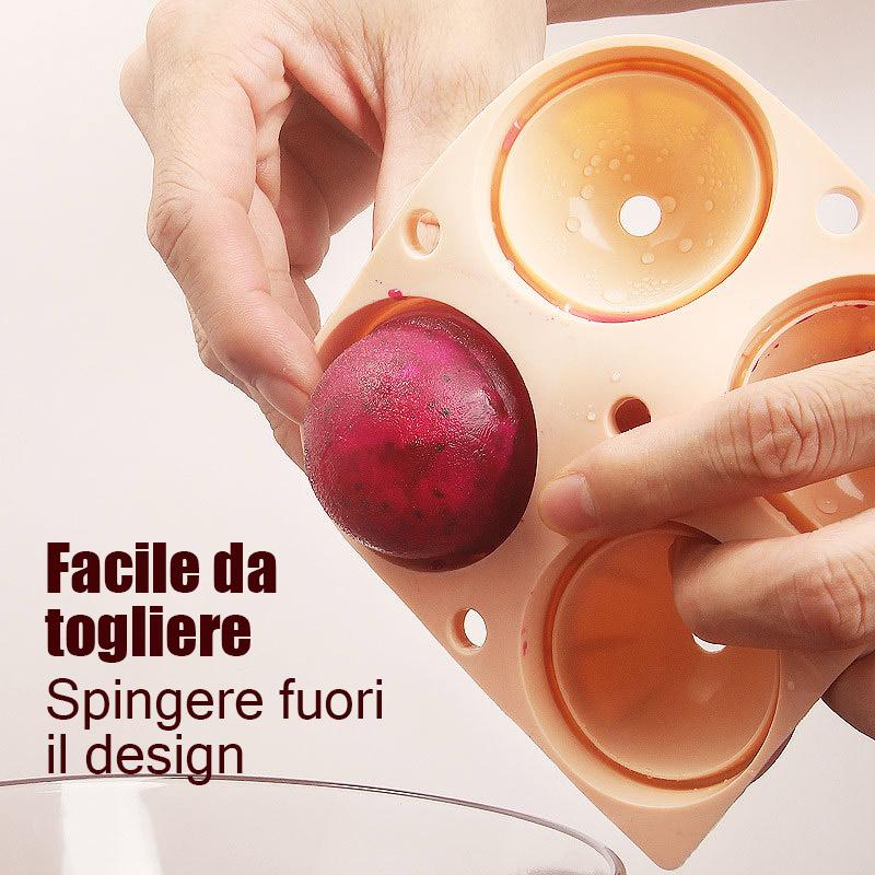 Stampo in silicone a sfera di ghiaccio