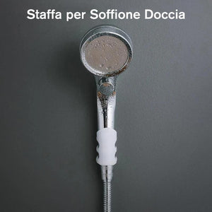 Staffa per Soffione Doccia Ventosa Esterna in Silicone（2 PEZZI）