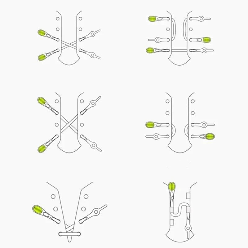 Lacci super elastici senza lacci (12 pezzi)