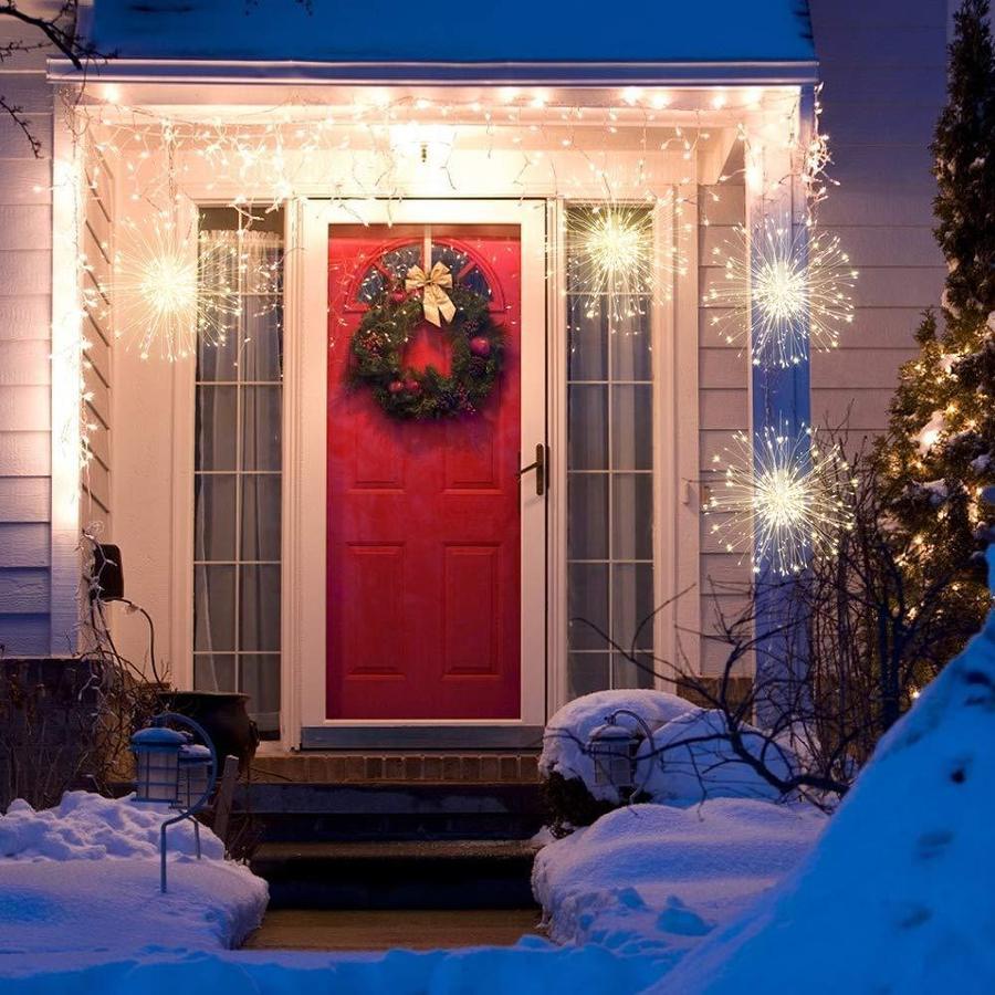 Luce di fuochi d'artificio 120 brillanti perle di lampada a LED