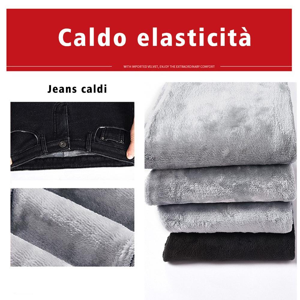 Jeans caldi da donna (elasticità/Vestibilità slim)