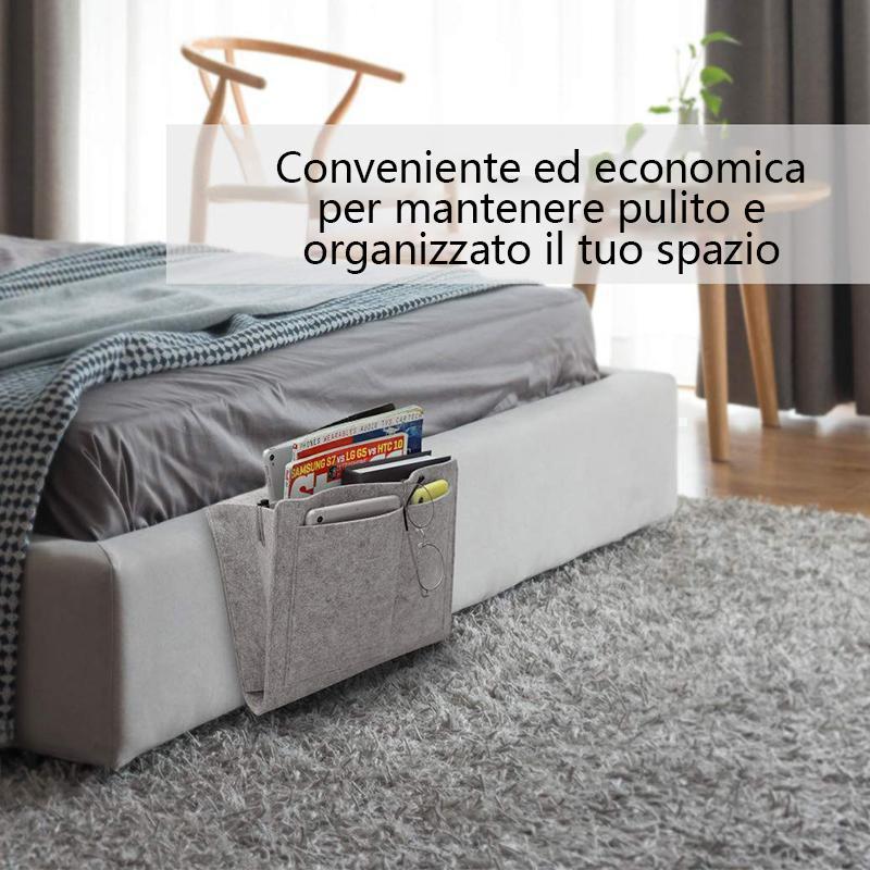 Borsa in Feltro Portaoggetti da Letto/Sofà