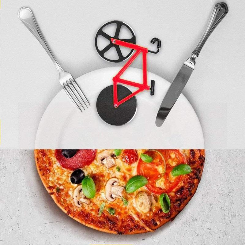 Tagliapizza a Forma di Bicicletta in Acciaio Inox – veramoons