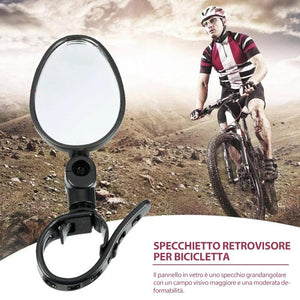 Specchietto retrovisore per bicicletta