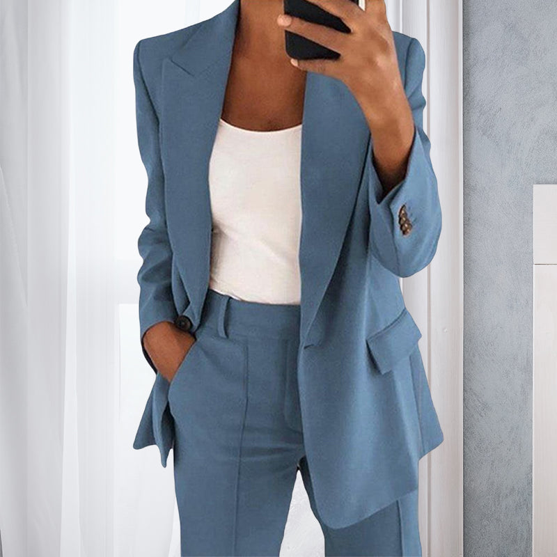 Blazer A Maniche Lunghe Da Donna