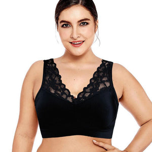 Reggiseno sportivo in pizzo traspirante