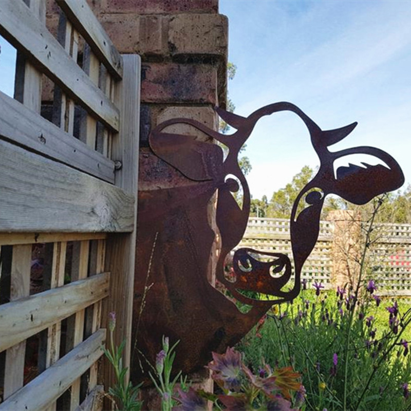 Decorazione per esterni in metallo da fattoria