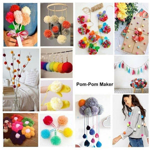 Produttore pom-pom polivalente (1 set)