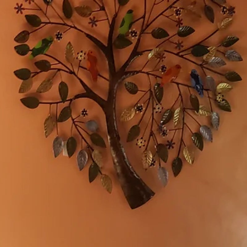 Albero a forma di cuore fatto a mano