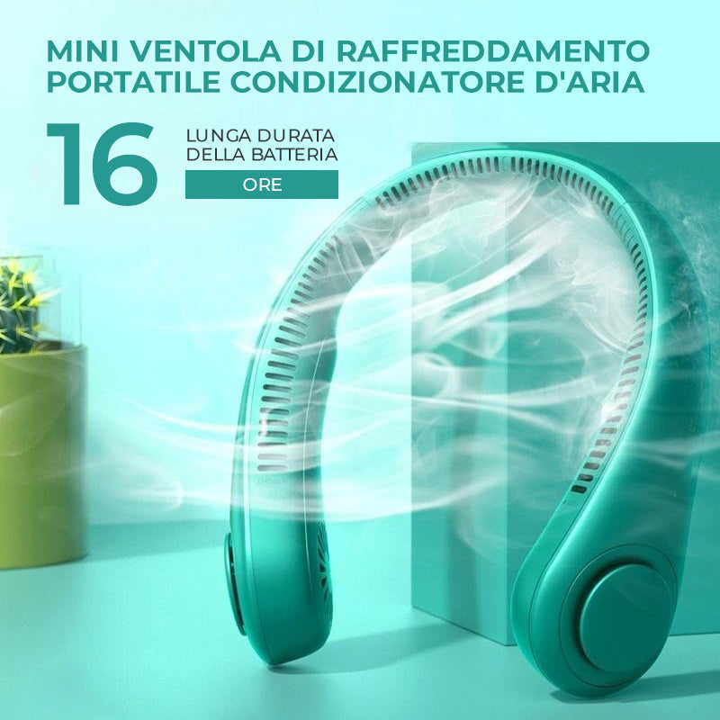 Nuovo ventilatore da collo portatile