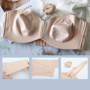 Pre-saldi>>Reggiseno a fascia convertibile antiscivolo con supporto completo