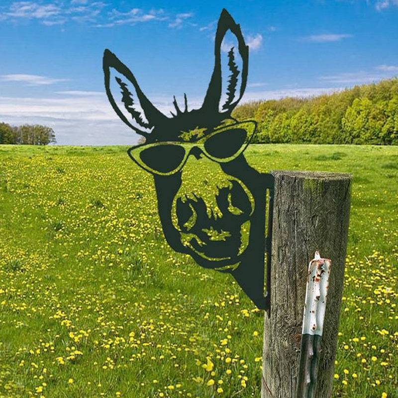 Decorazione per esterni in metallo da fattoria