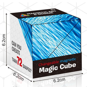 Cubo magico magnetico intercambiabile